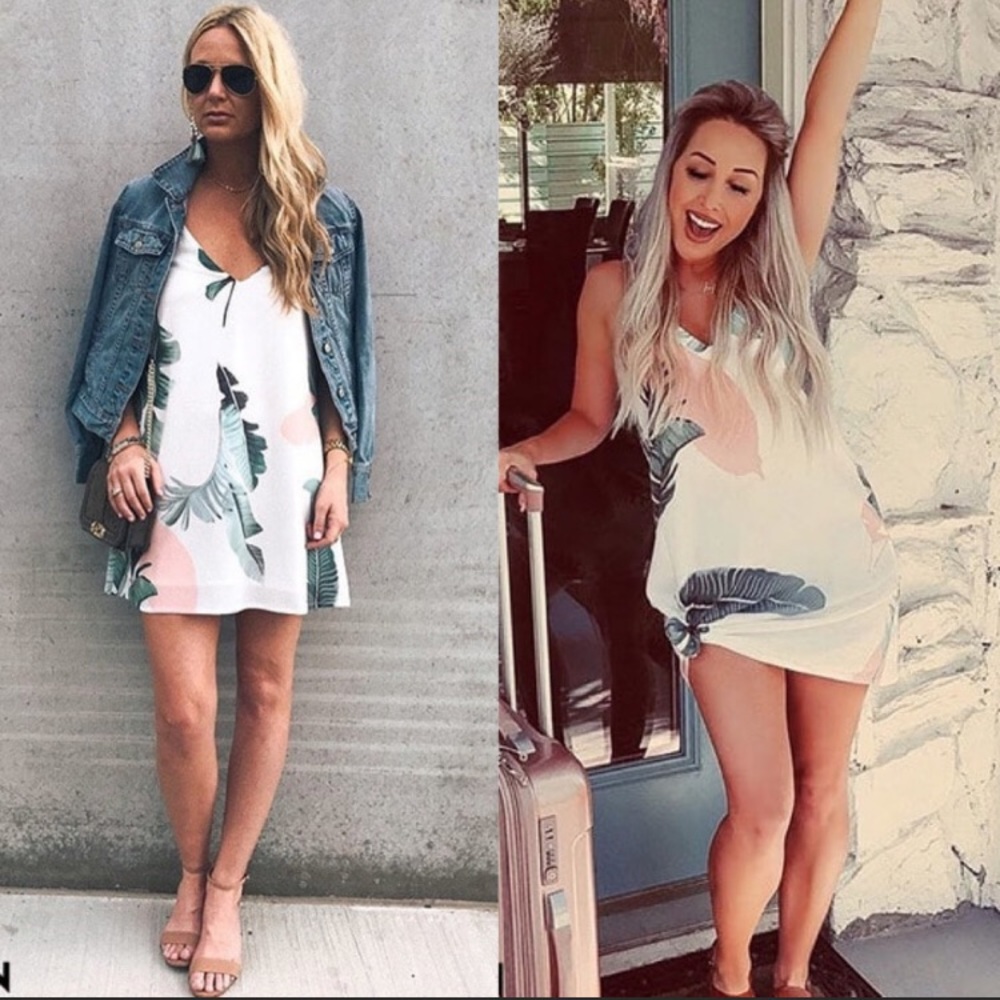 Tropical Summer Dress